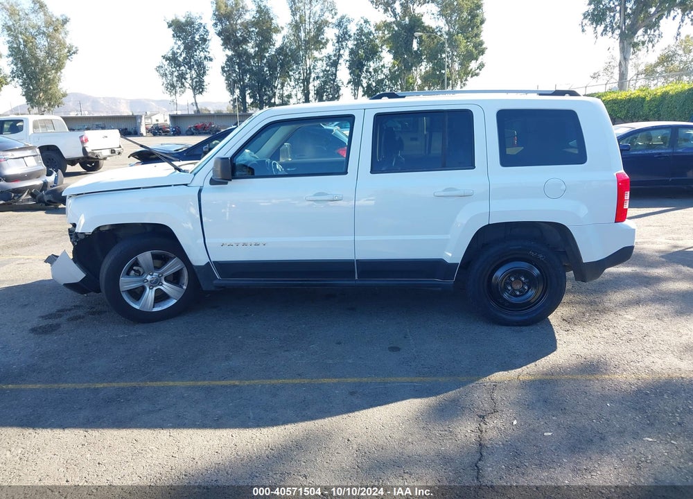 2013 JEEP PATRIOT LIMITED VIN: 1C4NJPCB8DD184580
