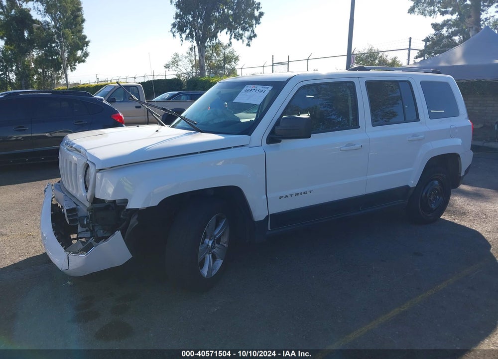2013 JEEP PATRIOT LIMITED VIN: 1C4NJPCB8DD184580