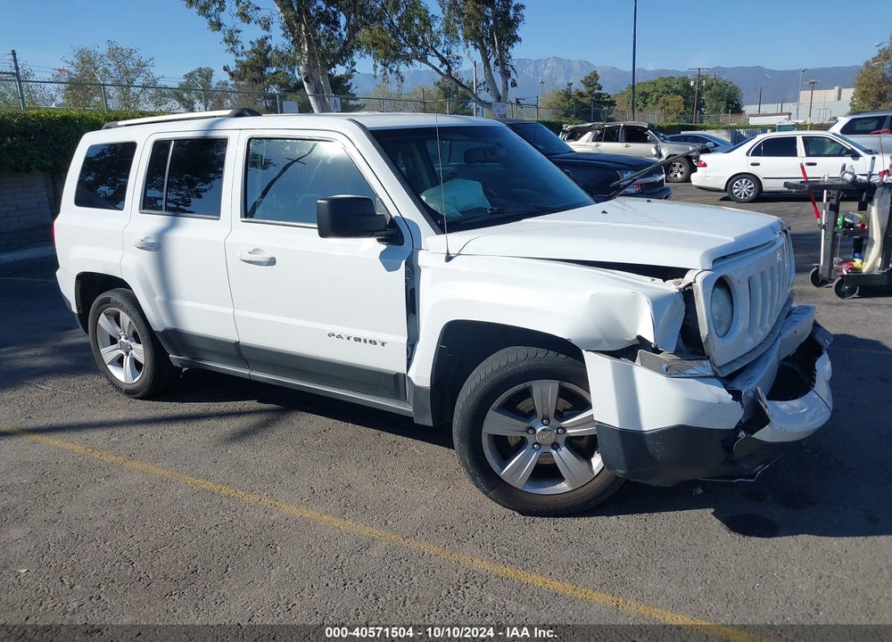 2013 JEEP PATRIOT LIMITED VIN: 1C4NJPCB8DD184580