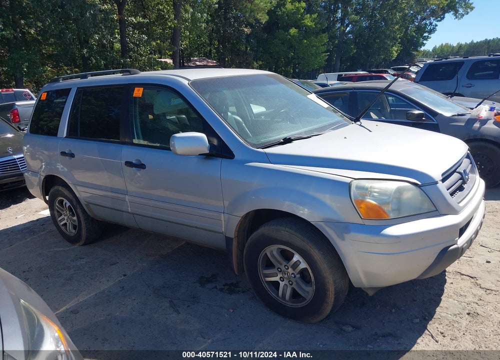 2003 HONDA PILOT EX-L VIN: 2HKYF18653H511582