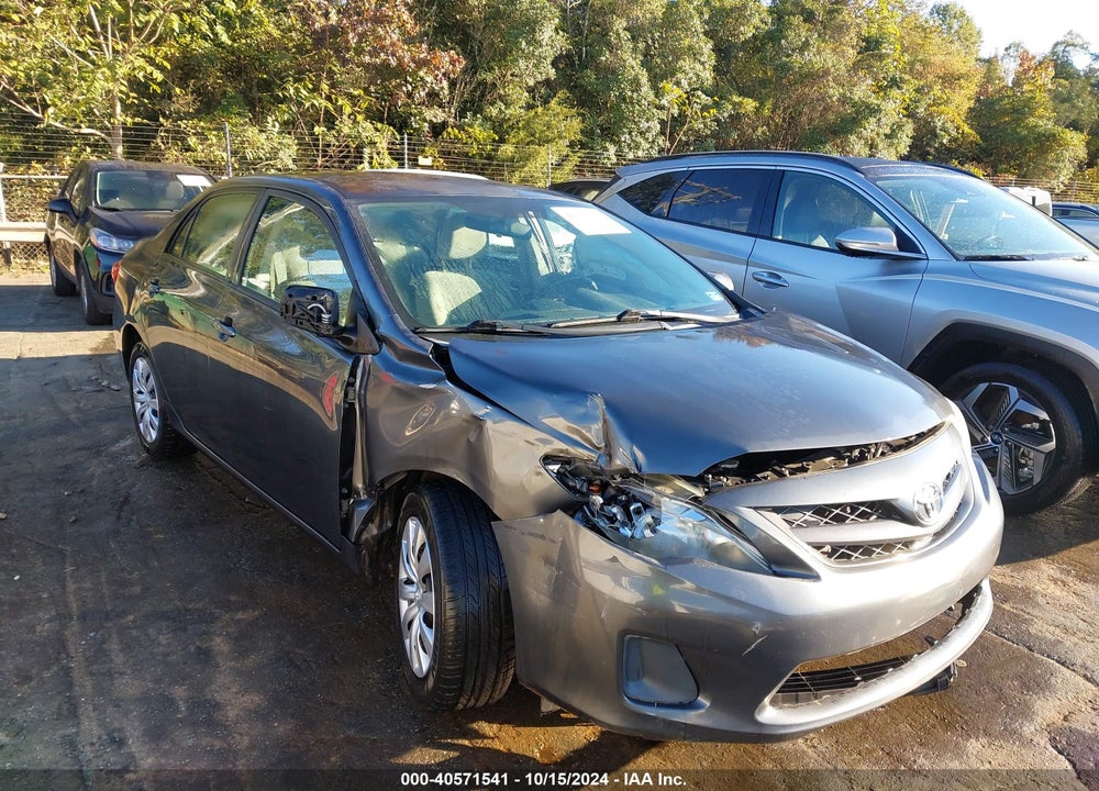2012 TOYOTA COROLLA LE VIN: 2T1BU4EEXCC838345