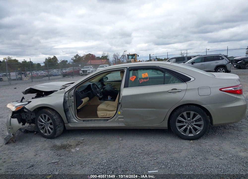 2015 TOYOTA CAMRY XLE VIN: 4T4BF1FK2FR506972
