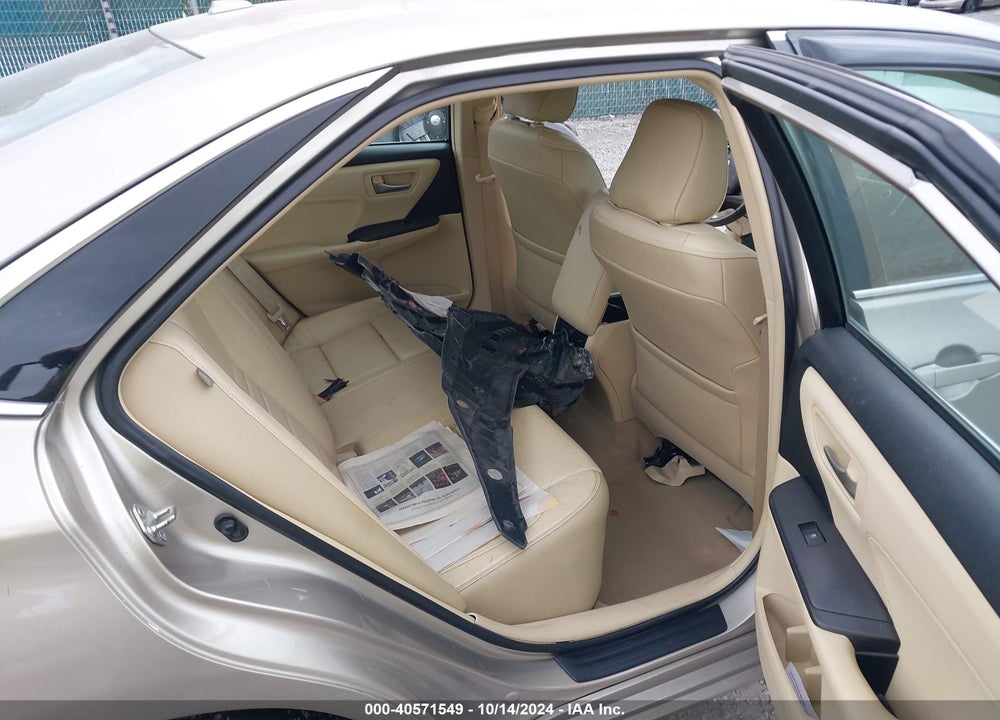 2015 TOYOTA CAMRY XLE VIN: 4T4BF1FK2FR506972