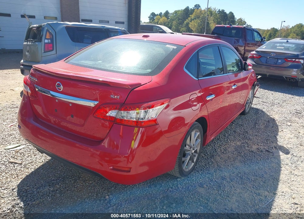 2015 NISSAN SENTRA SR VIN: 3N1AB7AP5FY342385