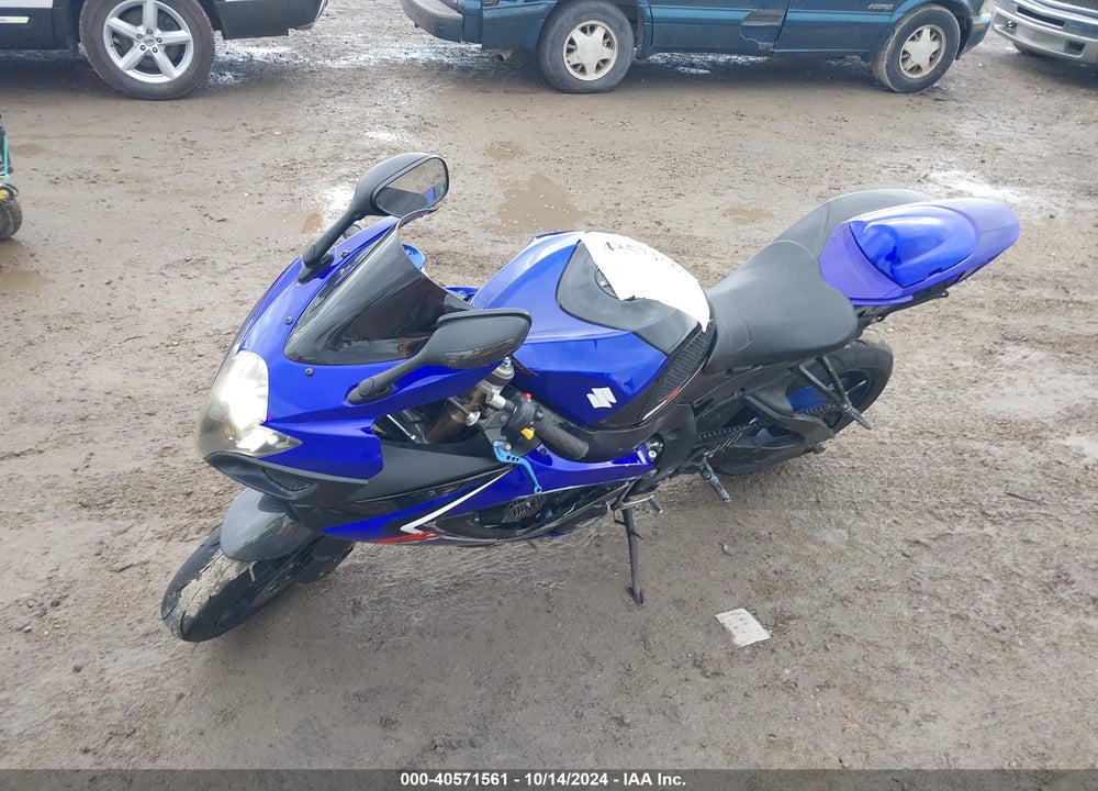2007 SUZUKI GSX-R600 VIN: JS1GN7DA872106376
