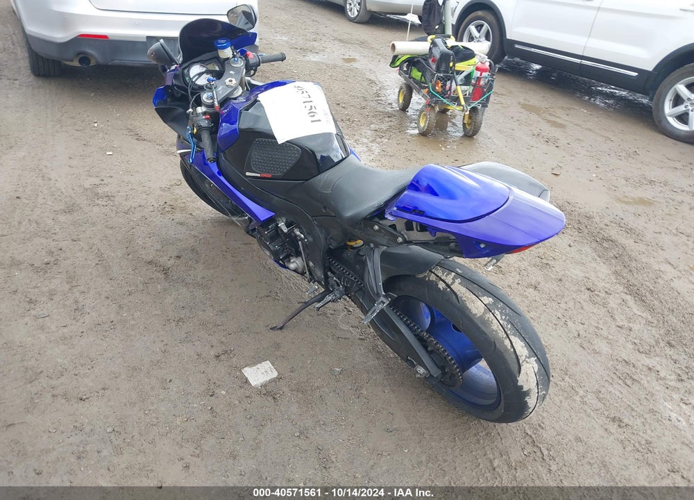 2007 SUZUKI GSX-R600 VIN: JS1GN7DA872106376