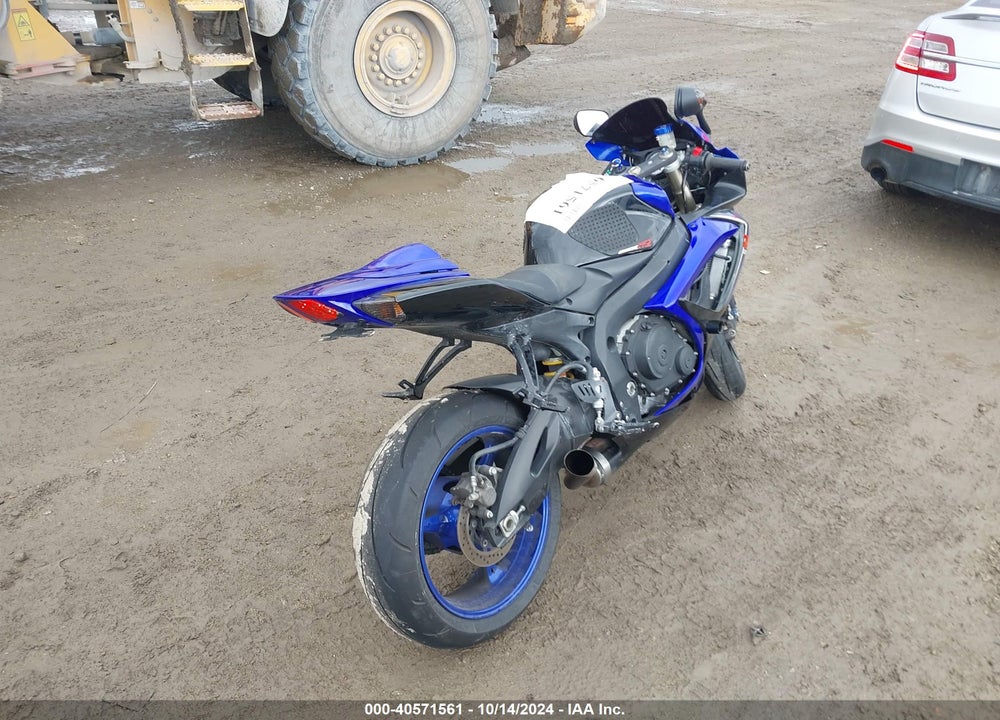 2007 SUZUKI GSX-R600 VIN: JS1GN7DA872106376