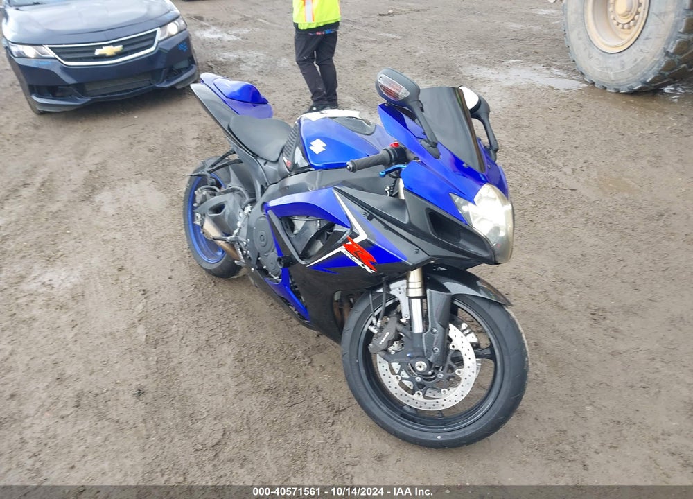 2007 SUZUKI GSX-R600 VIN: JS1GN7DA872106376