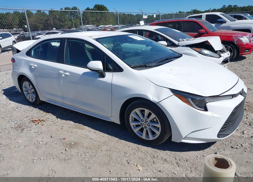 2024 TOYOTA COROLLA LE VIN: 5YFB4MDE3RP114586