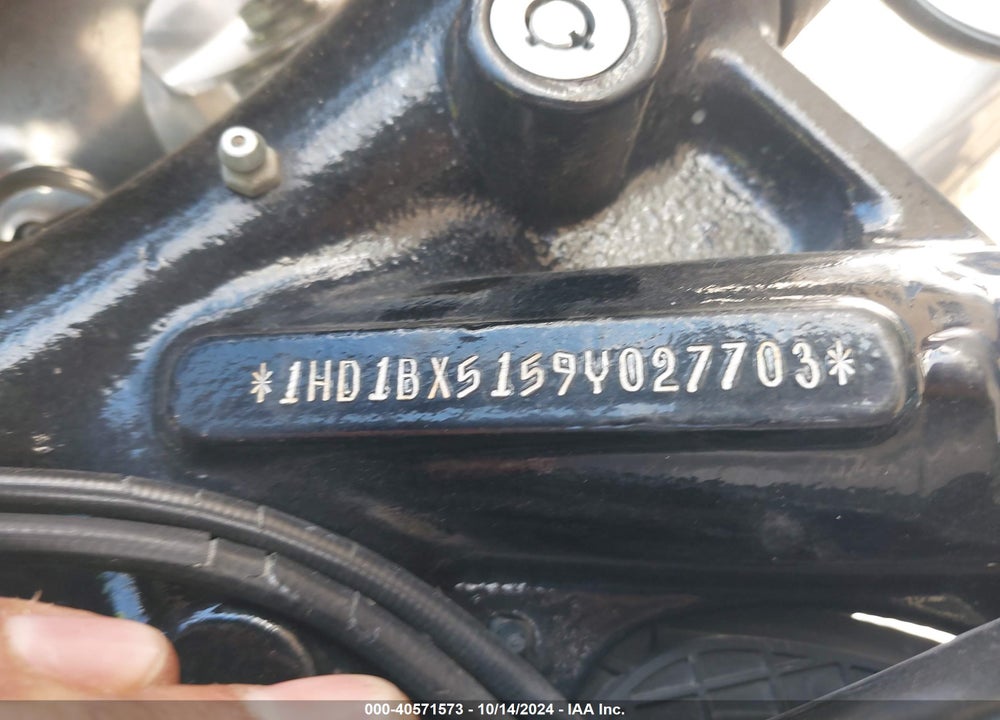 2009 HARLEY-DAVIDSON FLSTF VIN: 1HD1BX5159Y027703