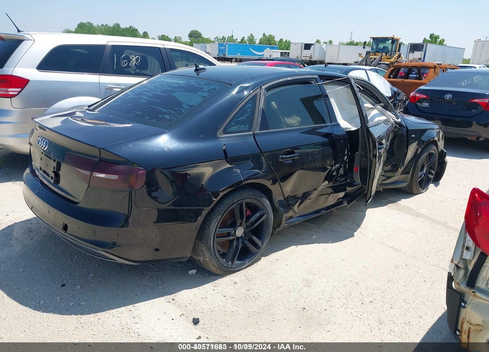 2016 AUDI A4 2.0T PREMIUM VIN: WAUBFAFL4GN012452