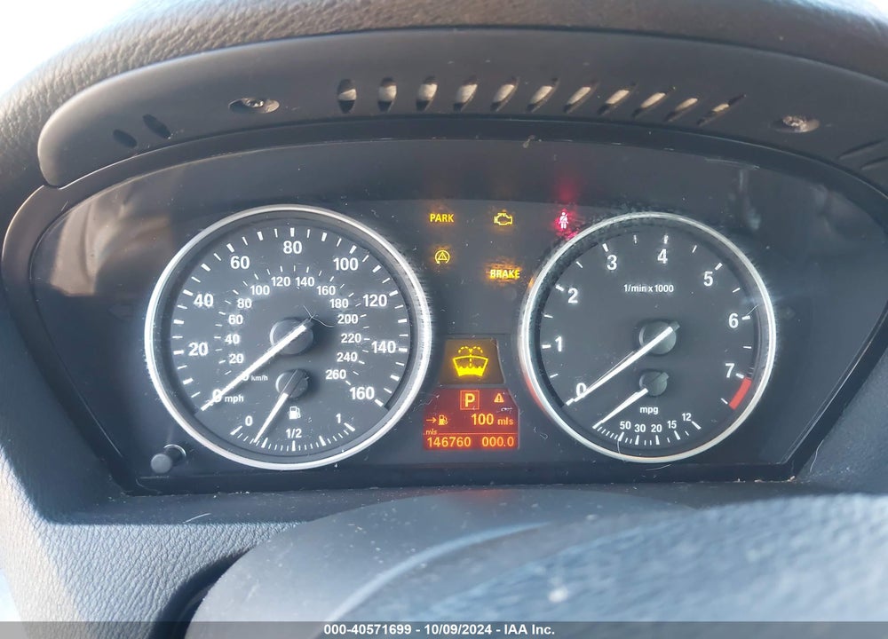2007 BMW X5 3.0SI VIN: 5UXFE43587L016349