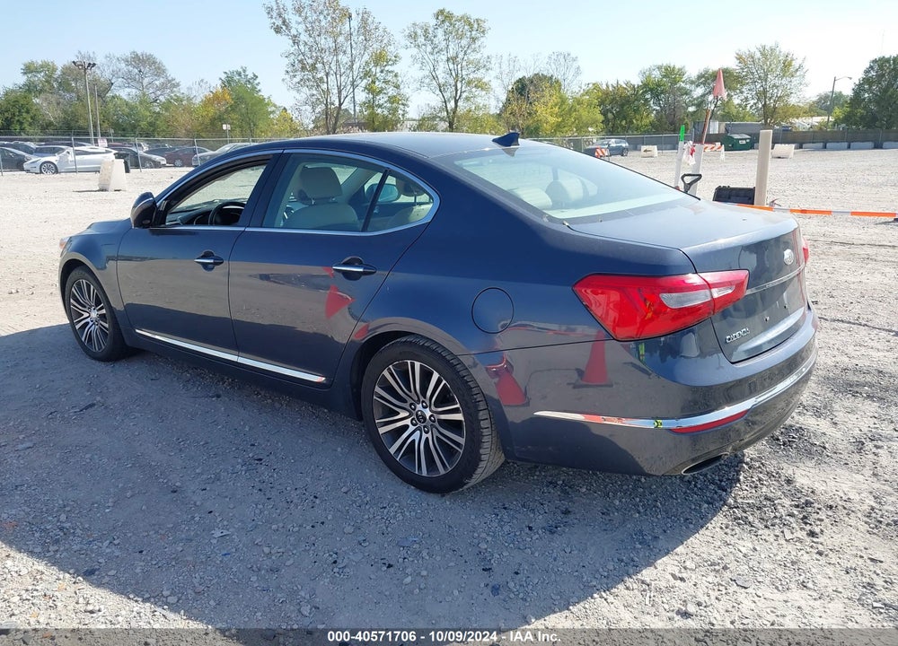 2014 KIA CADENZA PREMIUM VIN: KNALN4D79E5134512