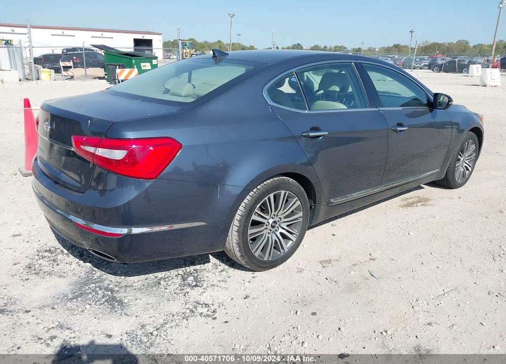 2014 KIA CADENZA PREMIUM VIN: KNALN4D79E5134512