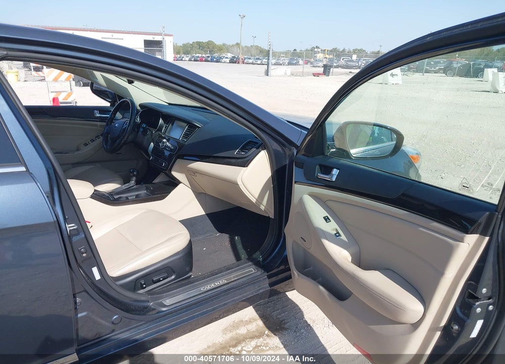 2014 KIA CADENZA PREMIUM VIN: KNALN4D79E5134512