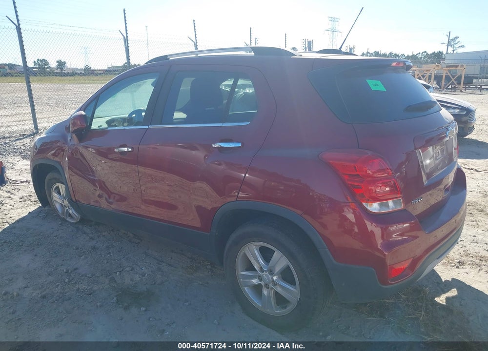 2018 CHEVROLET TRAX LT VIN: 3GNCJLSBXJL412710