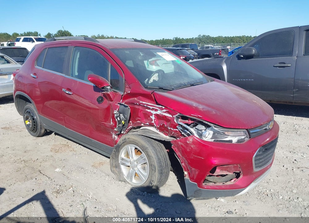 2018 CHEVROLET TRAX LT VIN: 3GNCJLSBXJL412710