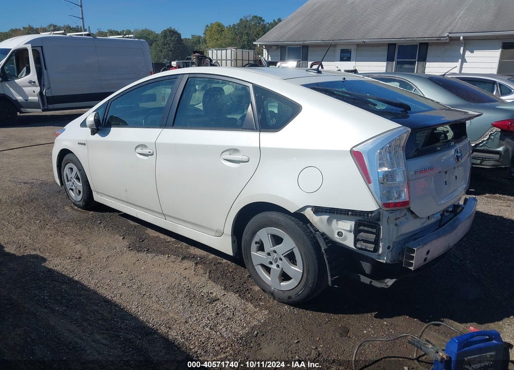 2011 TOYOTA PRIUS FOUR VIN: JTDKN3DU0B1398719