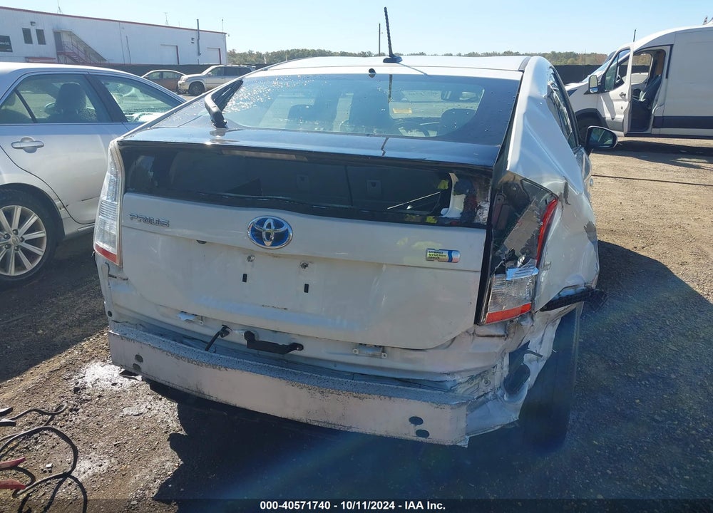 2011 TOYOTA PRIUS FOUR VIN: JTDKN3DU0B1398719