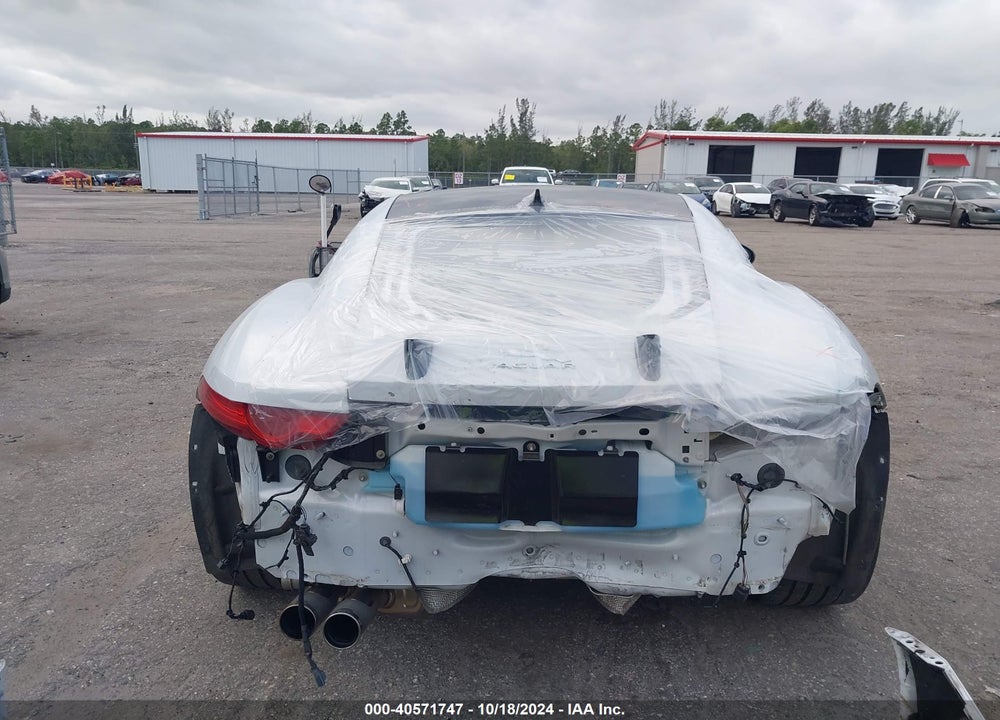 2017 JAGUAR F-TYPE SVR VIN: SAJWJ6J87HMK43664