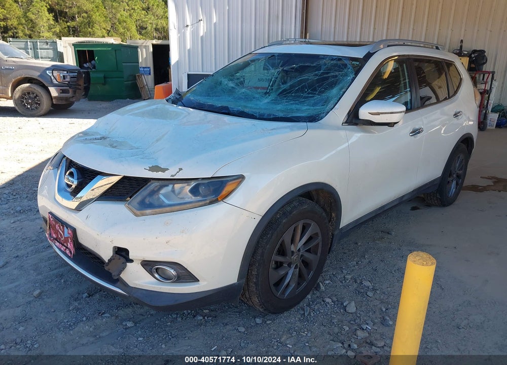 2016 NISSAN ROGUE SL VIN: 5N1AT2MT5GC831977