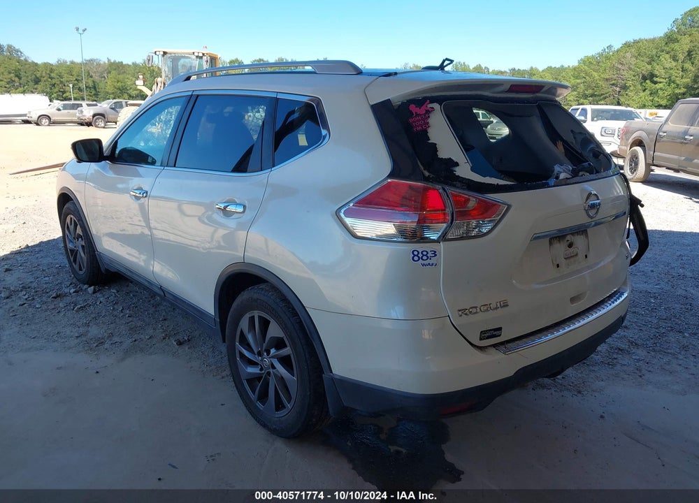 2016 NISSAN ROGUE SL VIN: 5N1AT2MT5GC831977