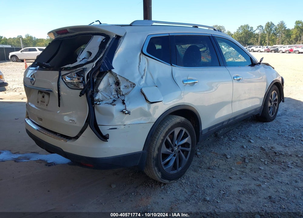 2016 NISSAN ROGUE SL VIN: 5N1AT2MT5GC831977