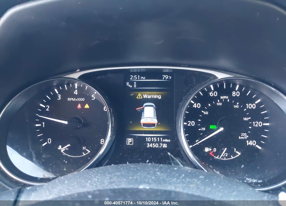2016 NISSAN ROGUE SL VIN: 5N1AT2MT5GC831977
