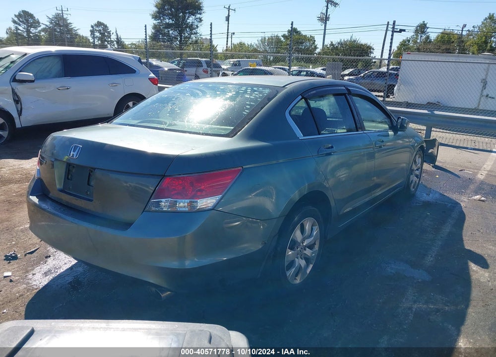 2008 HONDA ACCORD SDN EX VIN: 1HGCP26778A105022