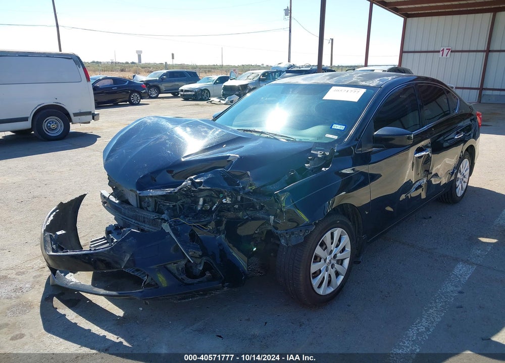 2016 NISSAN SENTRA S VIN: 3N1AB7AP1GY287807
