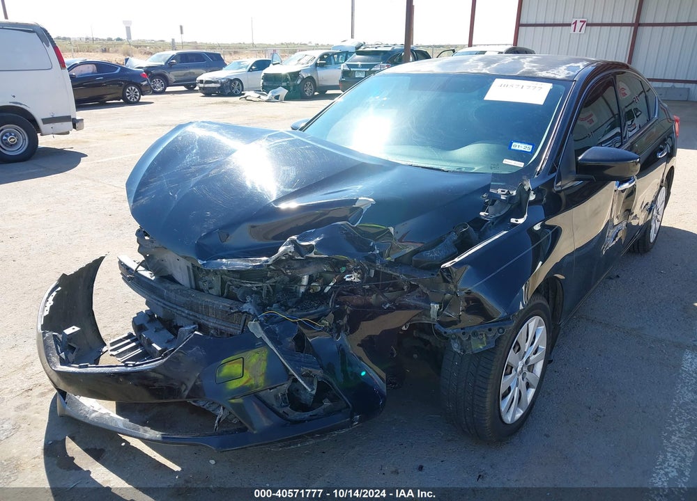 2016 NISSAN SENTRA S VIN: 3N1AB7AP1GY287807