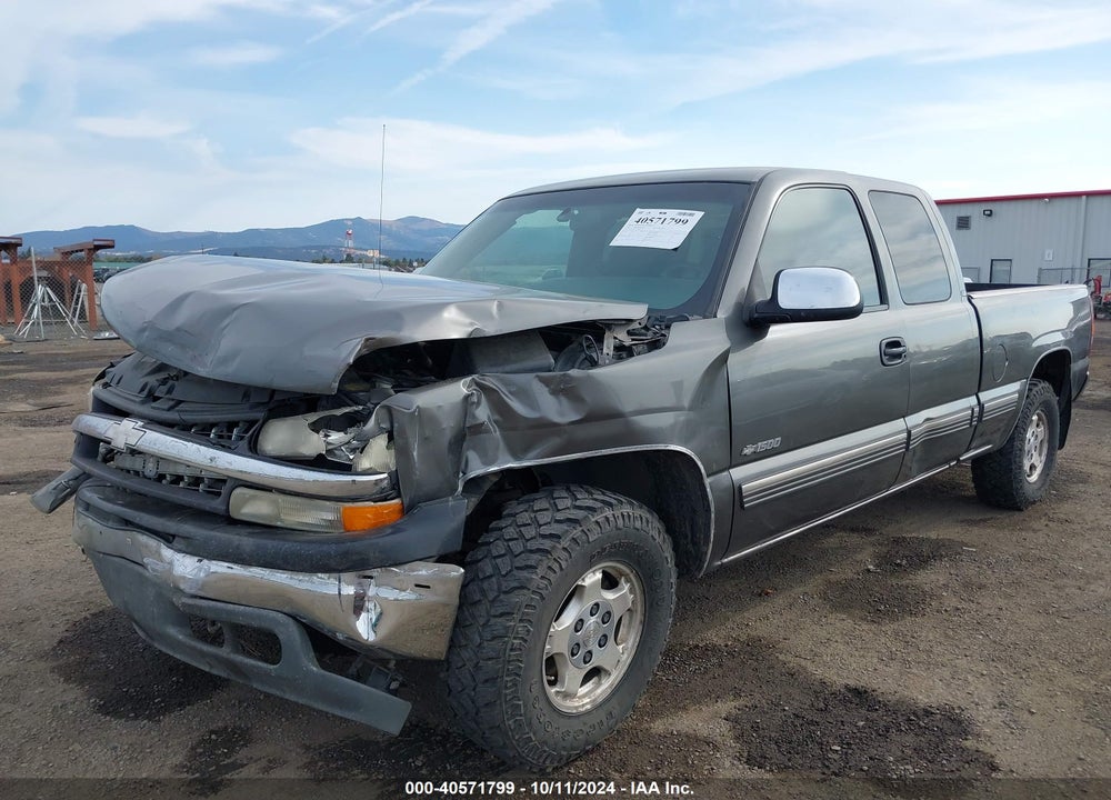 2002 CHEVROLET SILVERADO 1500 LS VIN: 2GCEK19T421193912