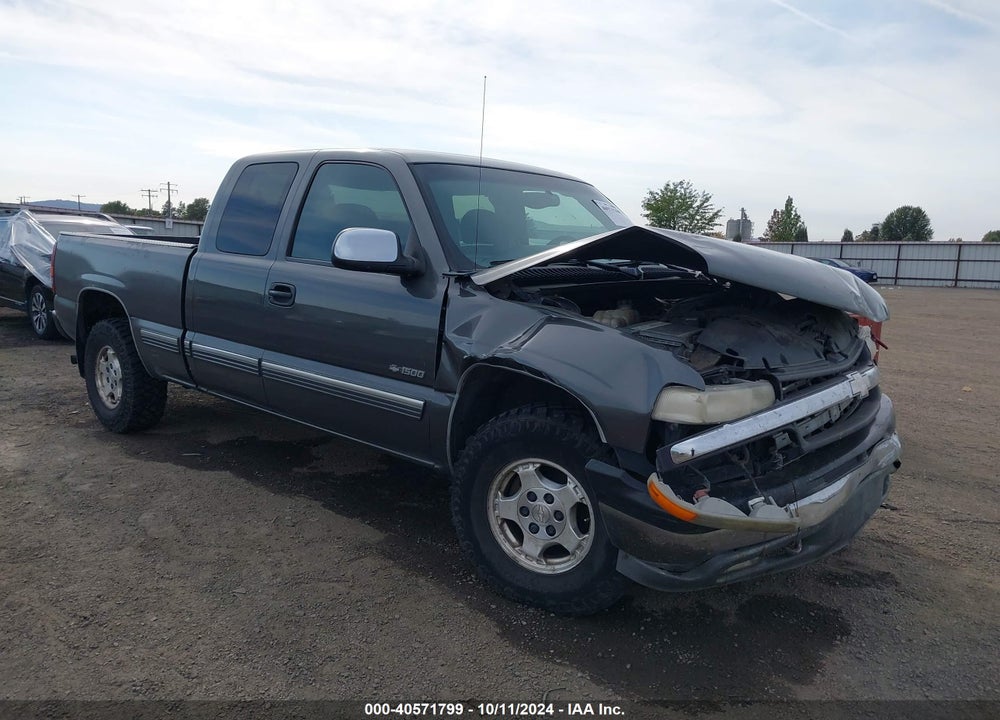 2002 CHEVROLET SILVERADO 1500 LS VIN: 2GCEK19T421193912