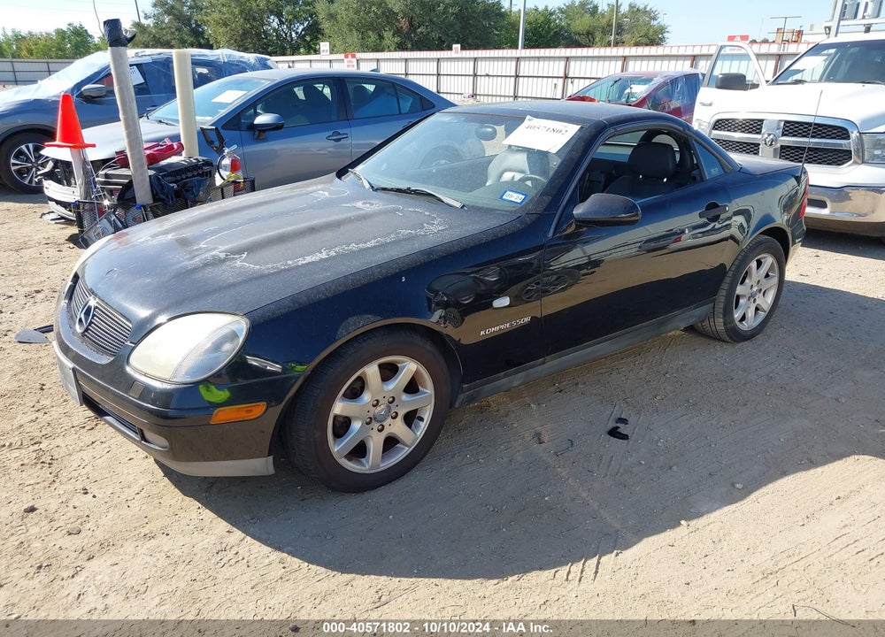 1999 MERCEDES-BENZ SLK 230 KOMPRESSOR VIN: WDBKK47F0XF081740