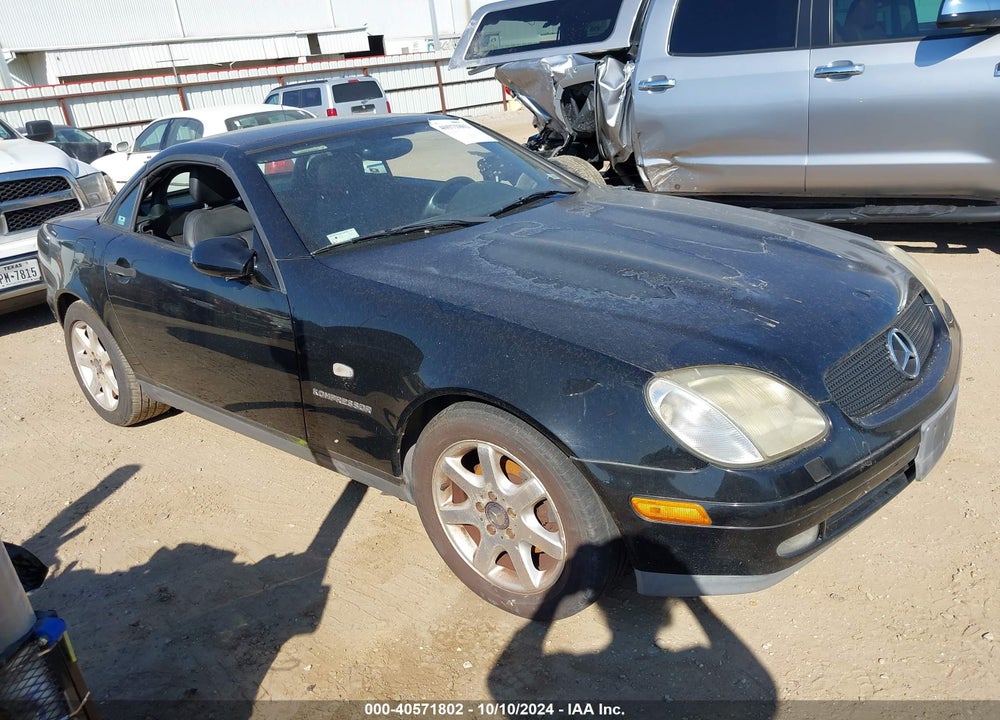 1999 MERCEDES-BENZ SLK 230 KOMPRESSOR VIN: WDBKK47F0XF081740
