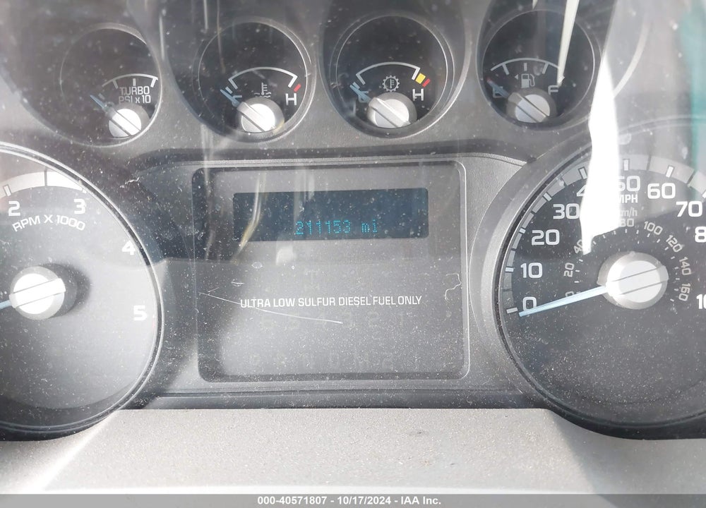 2011 FORD F-550 CHASSIS XL VIN: 1FDGF5GTXBEB78123