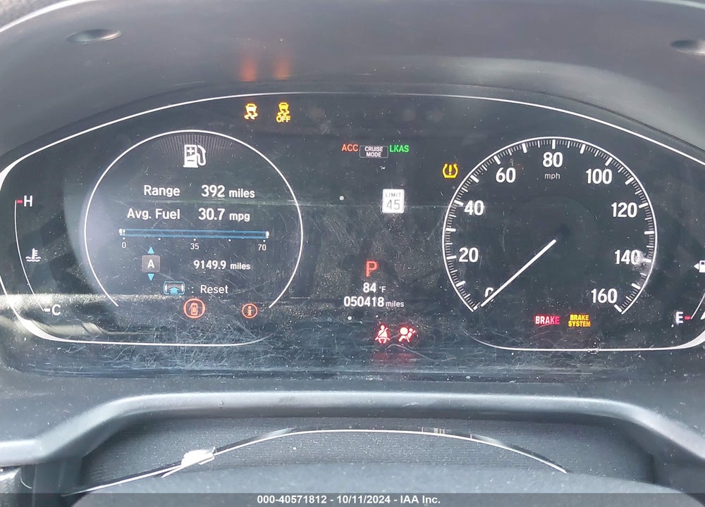 2020 HONDA ACCORD SPORT VIN: 1HGCV1F36LA021148