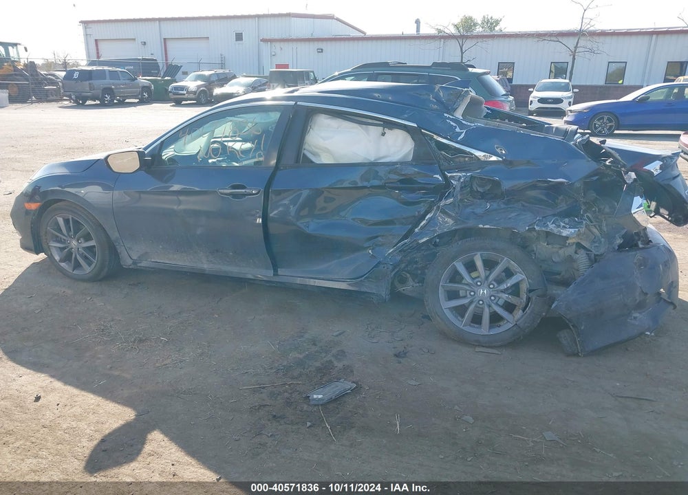 2019 HONDA CIVIC EX VIN: 19XFC1F34KE016463