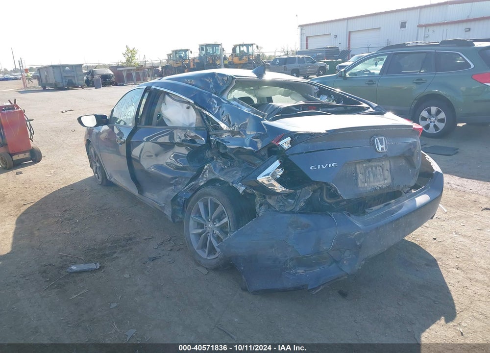 2019 HONDA CIVIC EX VIN: 19XFC1F34KE016463