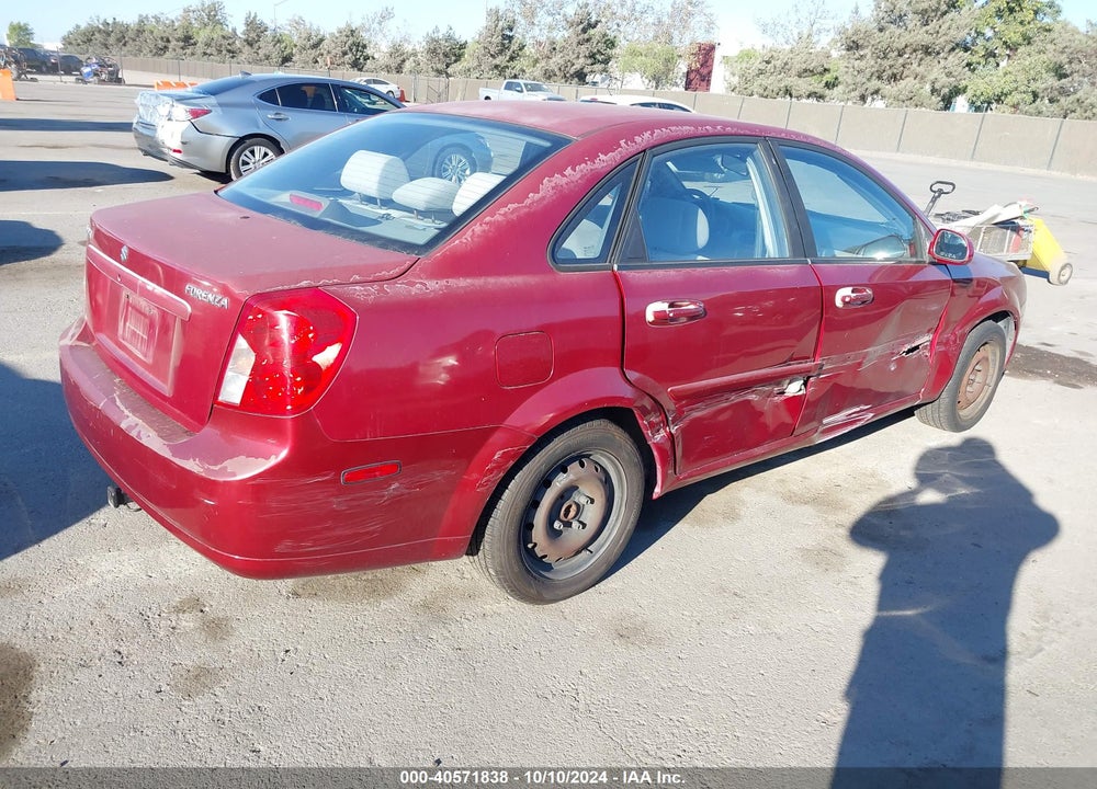 2006 SUZUKI FORENZA VIN: KL5JD56Z56K380161