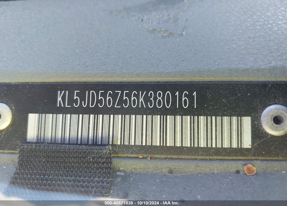 2006 SUZUKI FORENZA VIN: KL5JD56Z56K380161