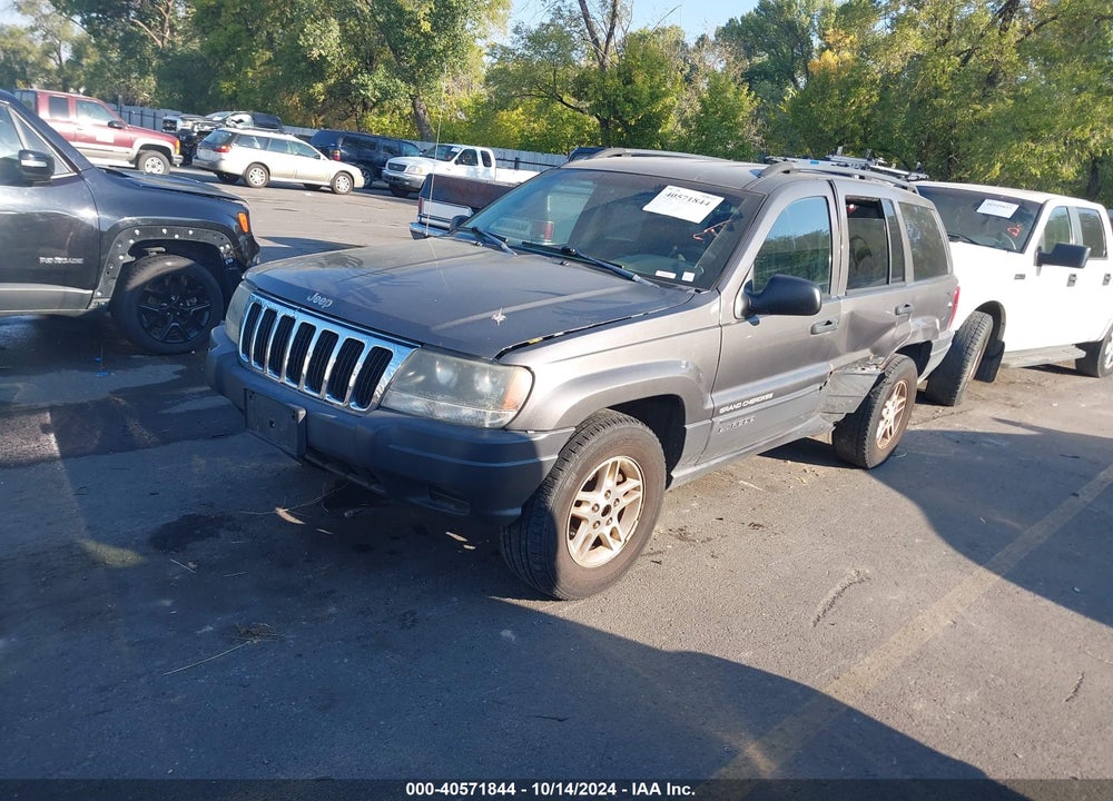 2003 JEEP GRAND CHEROKEE LAREDO VIN: 1J4GW48S83C584378
