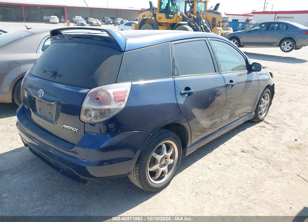2005 TOYOTA MATRIX/XR VIN: 2T1KR30EX5C496823