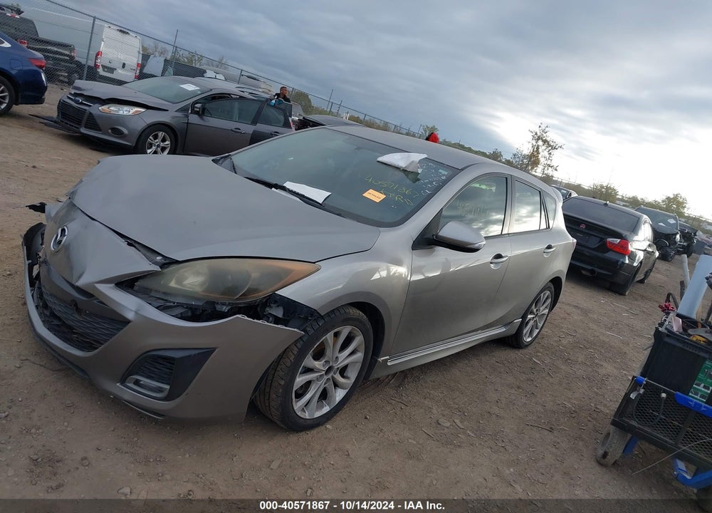 2010 MAZDA 3 S SPORT VIN: JM1BL1H5XA1235295