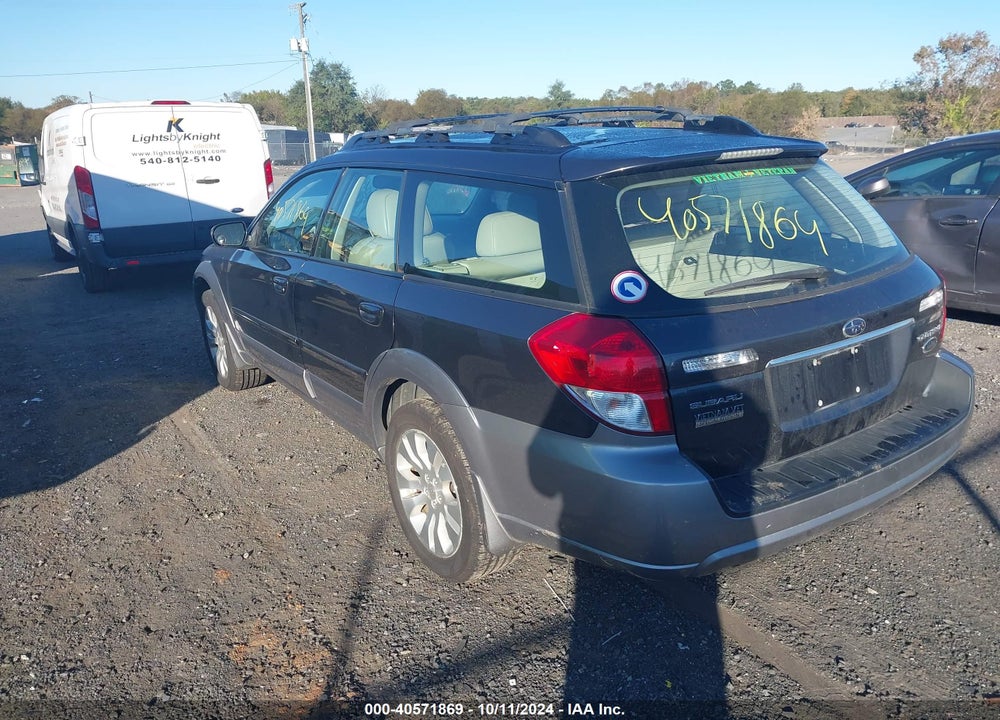 2008 SUBARU OUTBACK 2.5I LIMITED/2.5I LIMITED L.L. BEAN EDITION VIN: 4S4BP62C487323867