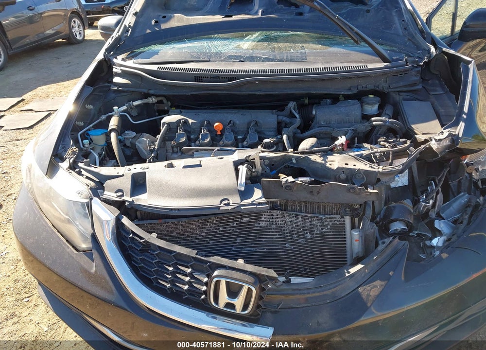 2015 HONDA CIVIC VIN: 19XFB2F86FE098027