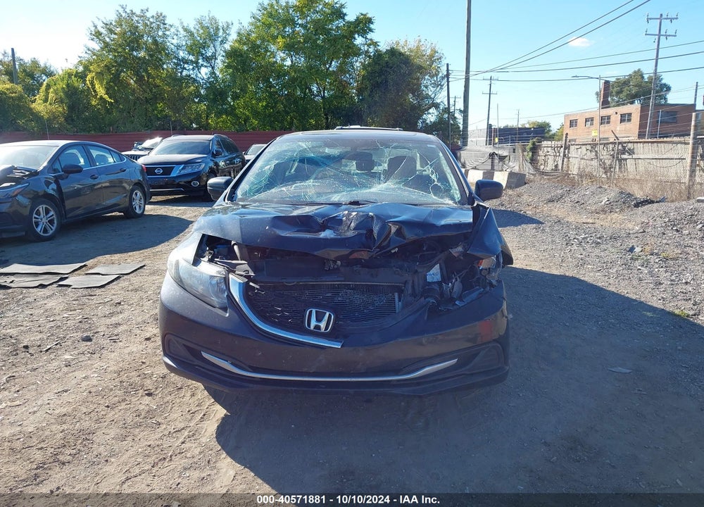 2015 HONDA CIVIC VIN: 19XFB2F86FE098027
