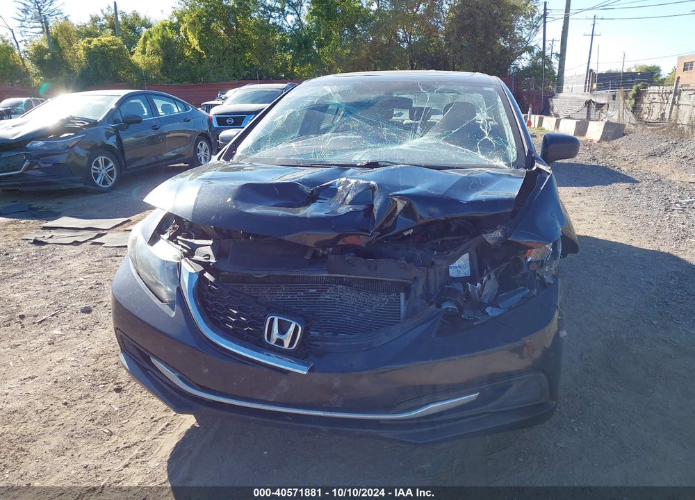 2015 HONDA CIVIC VIN: 19XFB2F86FE098027