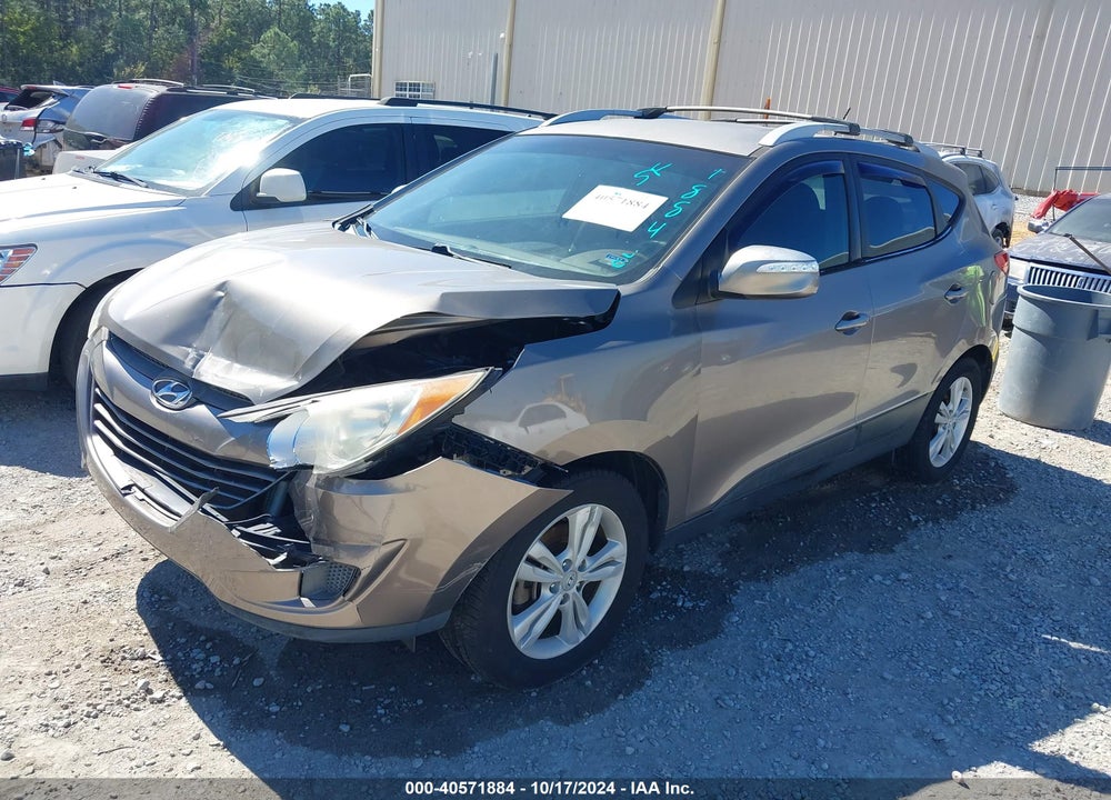 2012 HYUNDAI TUCSON GLS VIN: KM8JU3AC0CU487213