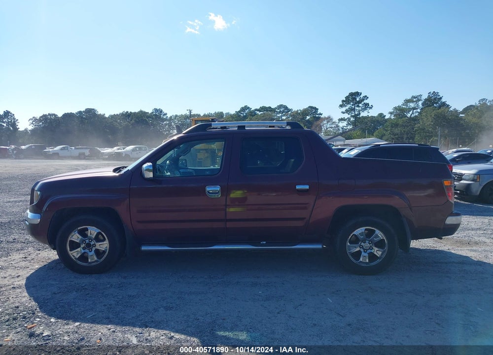 2007 HONDA RIDGELINE RTS VIN: 2HJYK16447H516599